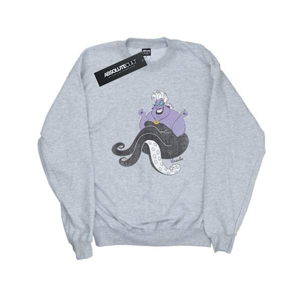 Disney Herr The Little Mermaid Classic Ursula Sweatshirt S Spor Sports Grey S