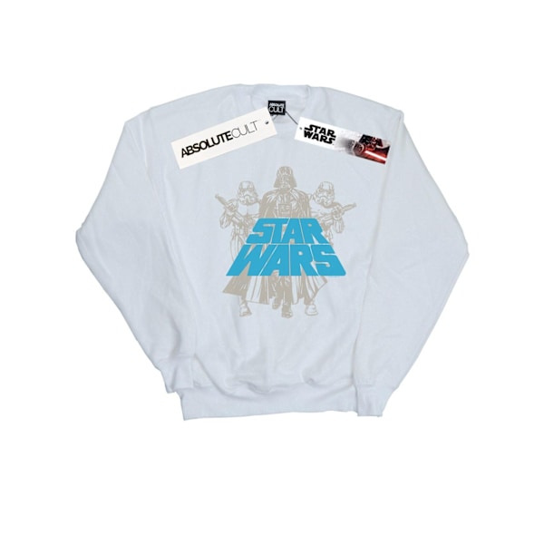 Star Wars Vintage Empire Sweatshirt för pojkar 3-4 år Vit White 3-4 Years
