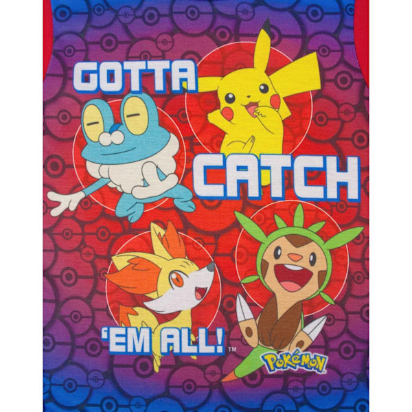 Pokemon Boys Gotta Catch ´Em All! Kort Pyjamas Set 3-4 År Multi Multicoloured 3-4 Years
