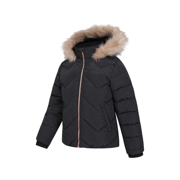 Mountain Warehouse Barn/Kids Galaxy Kort Vadderad Jacka 13 Black 13 Years