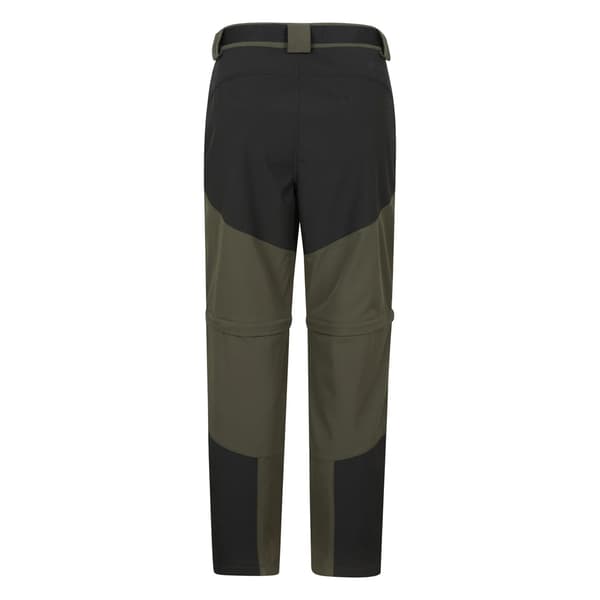 Mountain Warehouse Herr Forest Konvertibla Vandringsbyxor 40R Green 40R