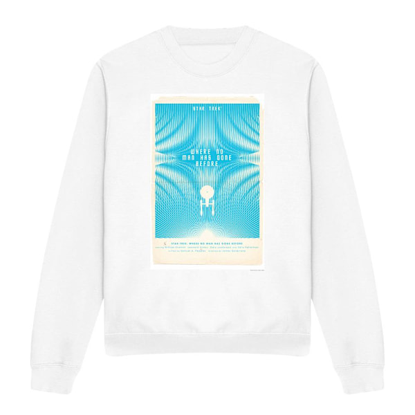 Star Trek Unisex Vuxen The Original Series Avsnitt 3 Sweatshirt White S