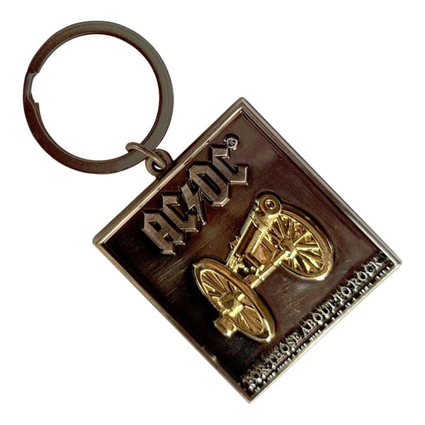 AC/DC For Those About To Rock 3D Nyckelring One Size Brons Bronze One Size