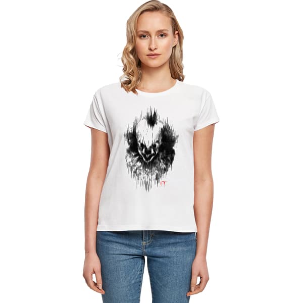 It Dam/Dam Pennywise Blur Bomulls-T-shirt M Vit White M
