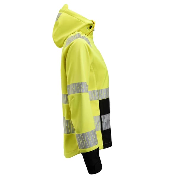 Jobman Dam High-Vis Softshelljacka M Gul/Svart Yellow/Black M