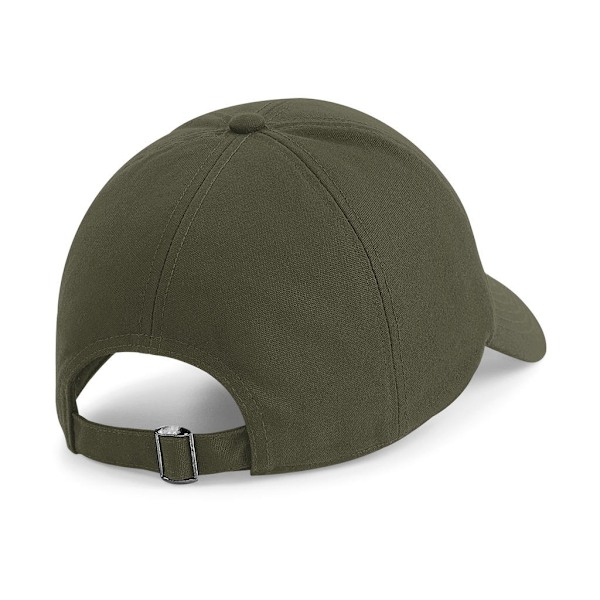 Beechfield ekologisk bomull 6-panel keps One Size Olive Green Olive Green One Size