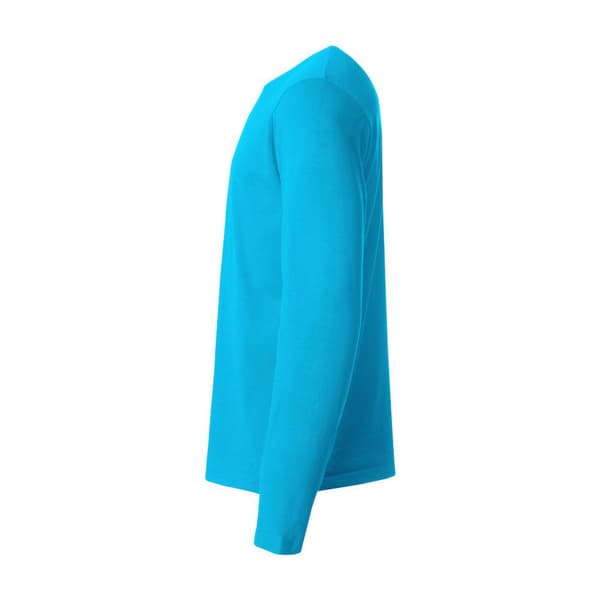 Clique Herr Basic Långärmad T-shirt XXL Turkos Turquoise XXL