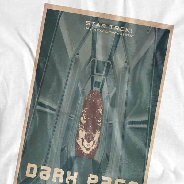 Star Trek Herr The Next Generation Säsong 7 Avsnitt 7 T-Shirt M White M