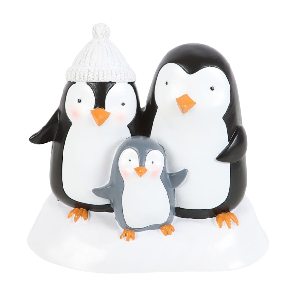 Something Different Resin Pingvin Prydnad En Storlek Svart/Vit Black/White One Size