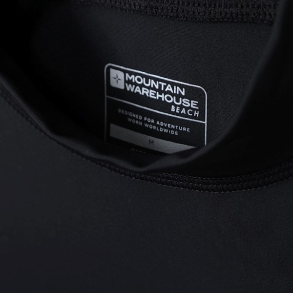 Mountain Warehouse UV-skyddande rashguard för män XXS svart Black XXS