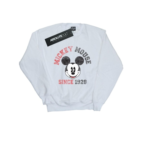 Disney Herr Minnie Mouse Sedan 1928 Sweatshirt S Vit White S