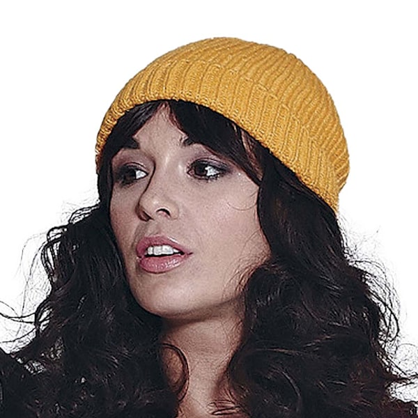 Beechfield Unisex Retro Trawler Vintermössa En Storlek Senap Mustard One Size