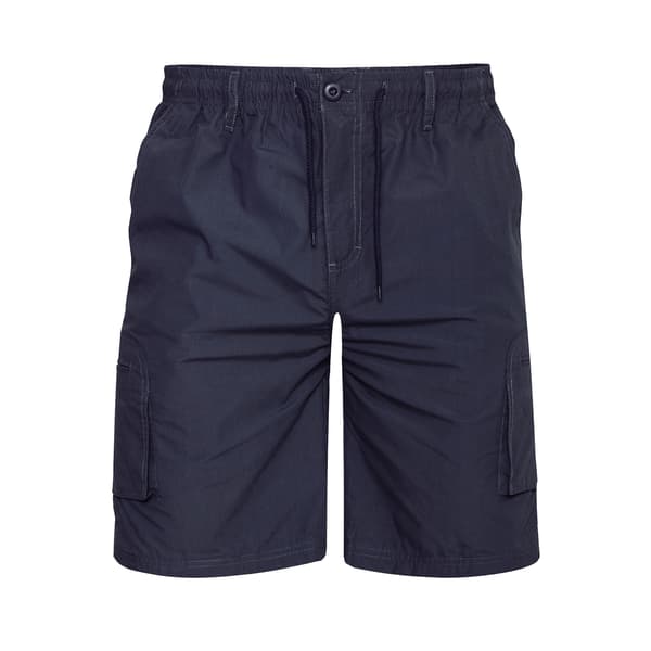 Duke Herr D555 Nick Cargo Shorts med Elastisk Midja M Marinblå Navy M