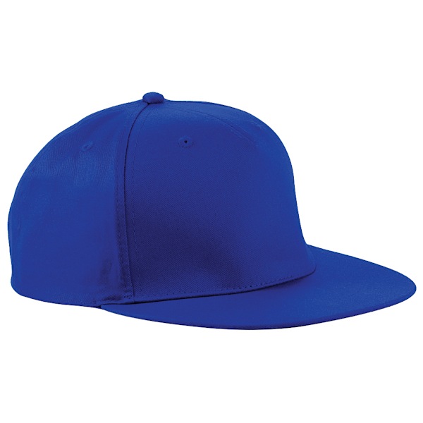 Beechfield Unisex 5 Panel Retro Rapper Cap (2-pack) One Size Bright Royal One Size