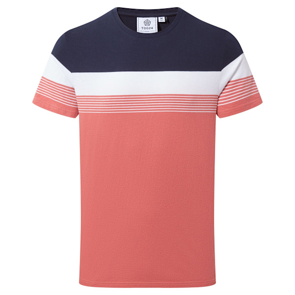 TOG24 Herr Farndon T-shirt 4XL Tvättad Röd Washed Red 4XL
