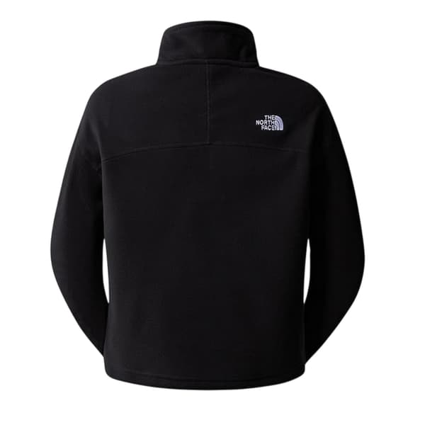 The North Face Dam 100 Glacier Cropped Fleecetopp 10 Black 10 UK