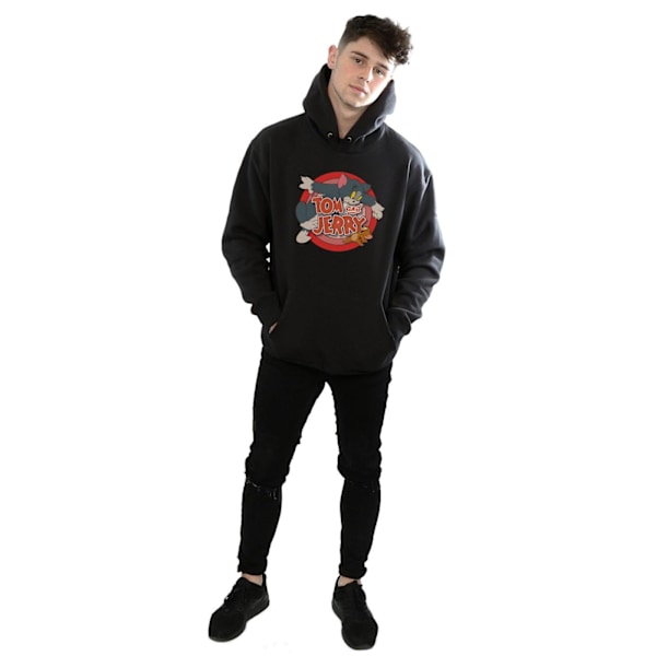 Tom And Jerry Herr Classic Catch Hoodie XXL Svart Black XXL