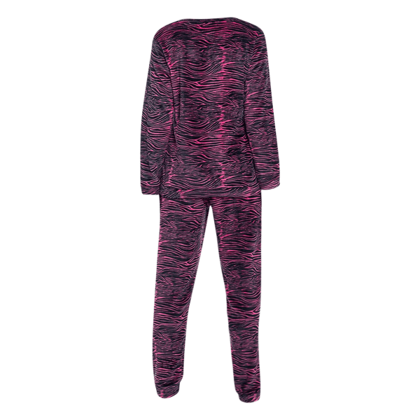 Follow That Dream Dam/Dam Zebra Tryckt Lounge Set 12-14 UK Pink 12-14 UK