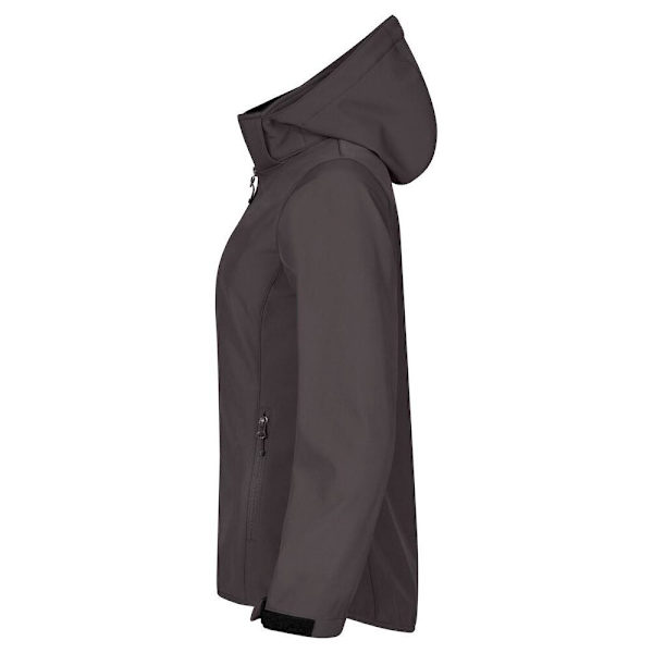 Clique Dam/Dam Klassisk Soft Shell Jacka S Mörkgrå Dark Grey S