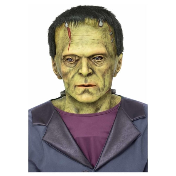 Universal Monsters Unisex Vuxen Frankenstein Latex Mask One Size Green One Size