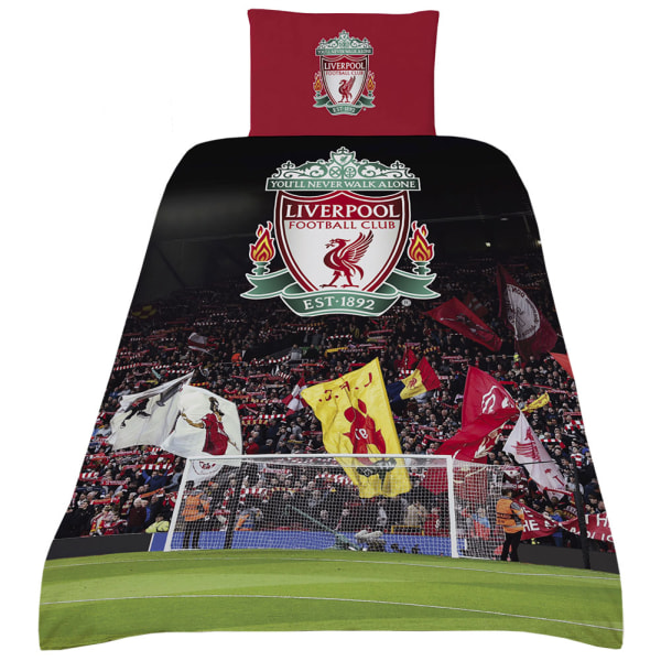 Liverpool FC The Kop cover Dubbel röd/ set /grå Red/Green/Grey Double
