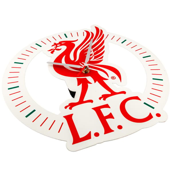 Liverpool FC Väggklocka One Size Röd/Vit Red/White One Size