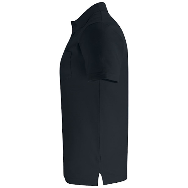 Clique Unisex Basic Pikétröja för Vuxna XL Svart Black XL