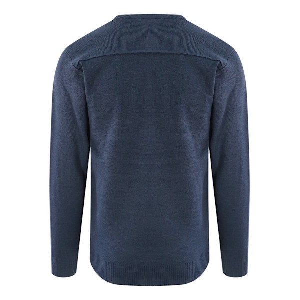 PRO RTX Herr Pro Akryl V-ringad tröja 4XL Marinblå Navy 4XL
