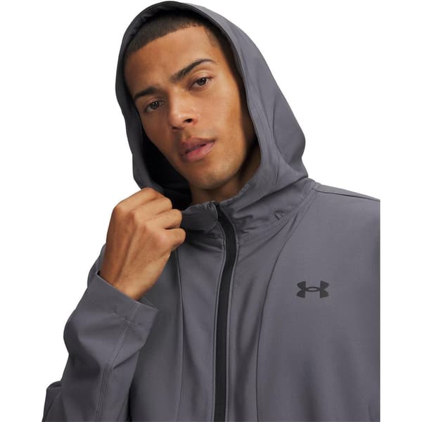 Under Armour Herr Unstoppable Performance Träningsjacka med huva Charcoal Grey XL