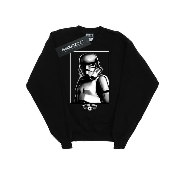 Star Wars Herr Imperial Troops Sweatshirt L Svart Black L