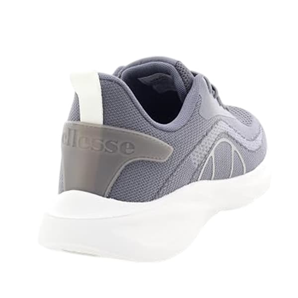 Ellesse Herr Como Läder Platta Träningsskor 7 UK Grå Grey 7 UK