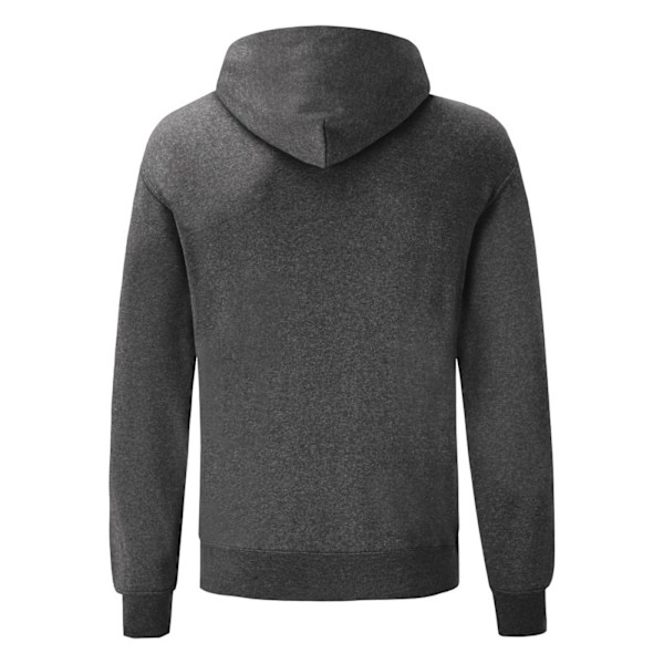 Fruit of the Loom Classic Heather Hoodie XXL Mörkgrå Dark Heather Grey XXL