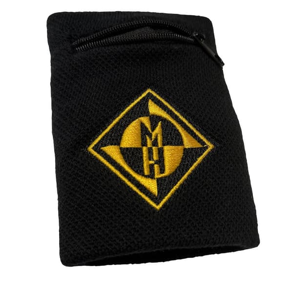 Machine Head Diamond Zipped Armband One Size Svart Black One Size