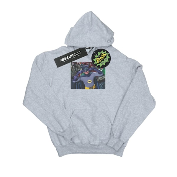 DC Comics Boys Batman TV-serie Batdance fotohoodie 12-13 år Sports Grey 12-13 Years