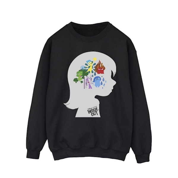 Disney Herr Inifrån Ut Huvud Silhuett Sweatshirt XXL Svart Black XXL