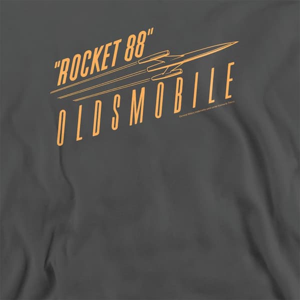 Oldsmobile Unisex Vuxen Retro 88 Sweatshirt S Kolgrå Charcoal S