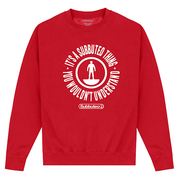 Subbuteo Unisex Vuxen Thing Sweatshirt L Röd Red L