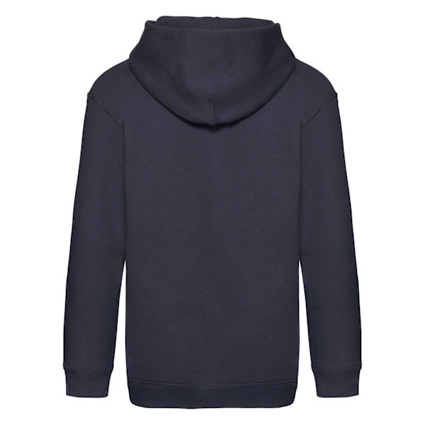 Fruit Of The Loom Kids Unisex Premium 70/30 Hooded Sweatshirt / Deep Navy 12-13 Years