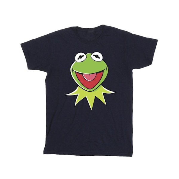 Disney Girls Muppets Kermit Head Bomull T-shirt 3-4 år Marinblå Navy Blue 3-4 Years