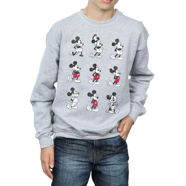 Disney Boys Mickey Mouse Evolution Sweatshirt 12-13 år Sport Sports Grey 12-13 Years