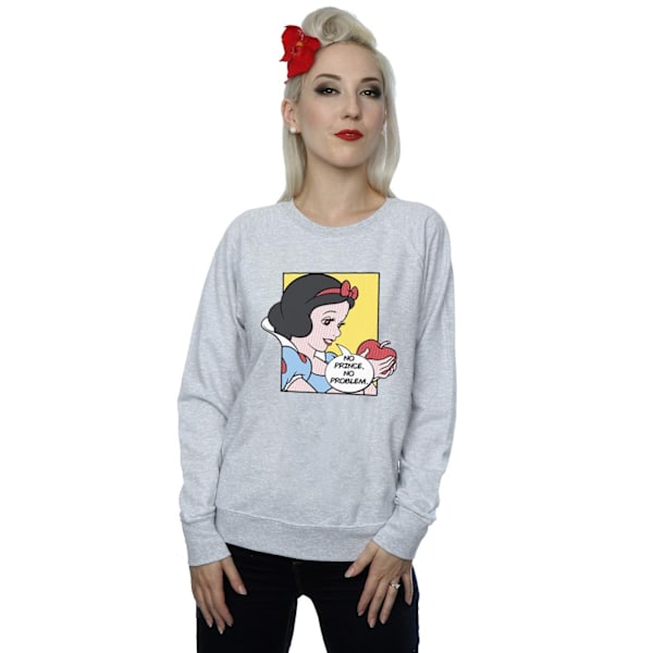 Disney Princess Dam/Damer Snövit Pop Art Sweatshirt S H Heather Grey S