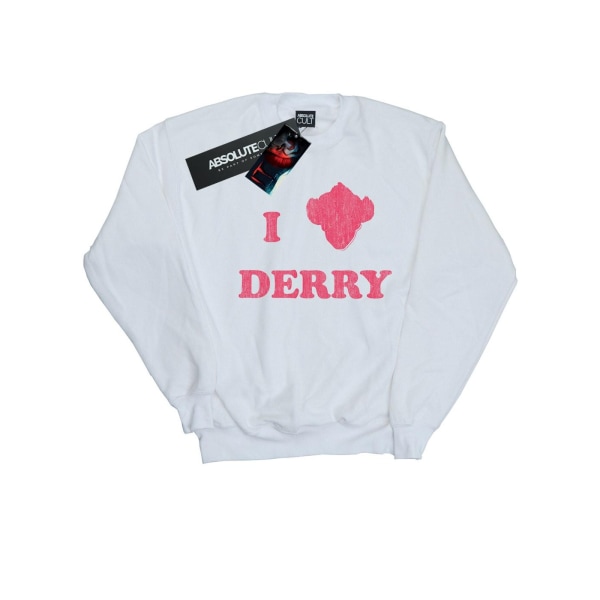 It Kapitel 2 Dam/Dam Derry Clown Sweatshirt L Vit White L