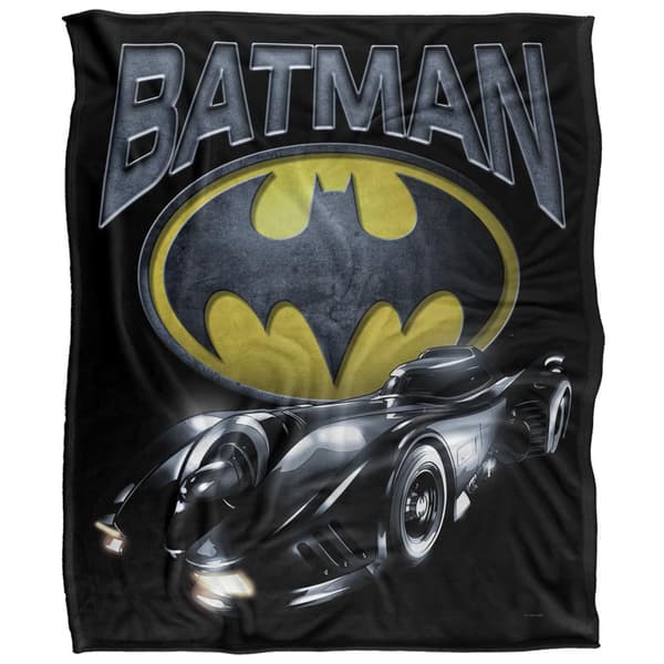 Batman Batmobile Logofilt En Storlek Flerfärgad Multicoloured One Size