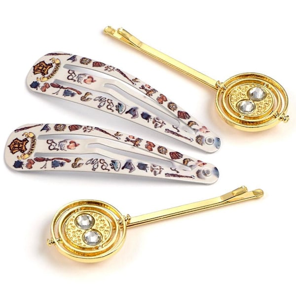 Harry Potter Time Turner hårklämmor (4-pack) One Size Multi Multicoloured One Size
