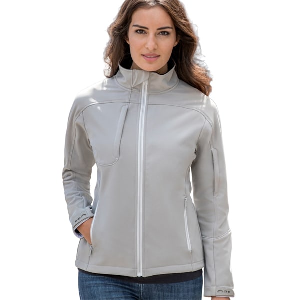 Russell Dam/Kvinnor Bionic Softshell Jacka 4XL Sten Stone 4XL