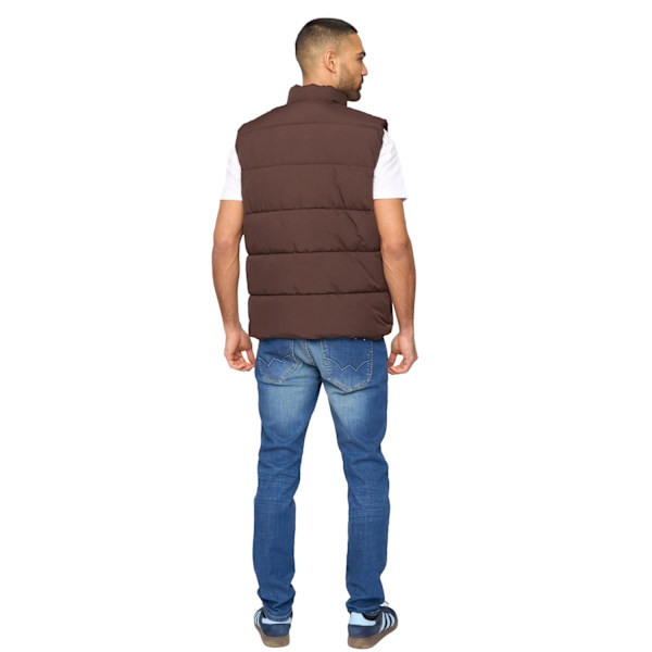 Bewley & Ritch Stanten Vadderad Västs L Mörkbrun, Herr Dark Brown L
