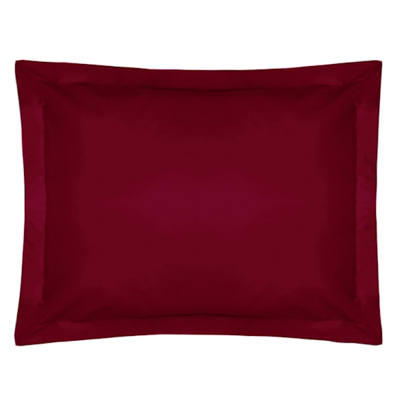 Belledorm Easycare Percale Oxford örngott One Size Röd Red One Size