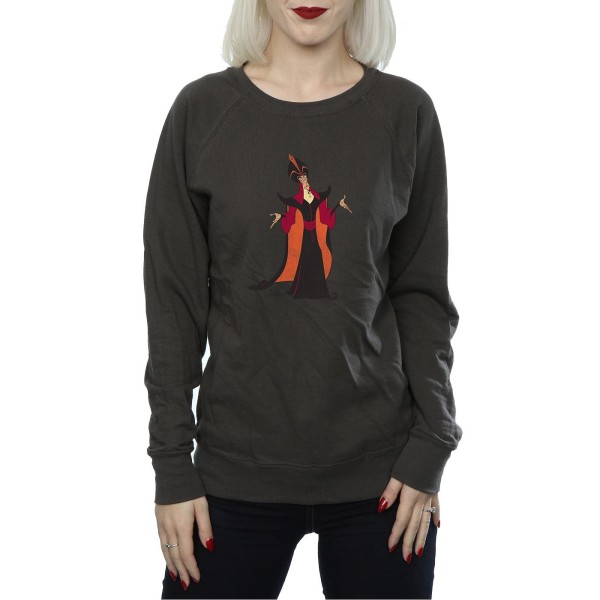 Disney Klassisk Jafar-tröja för dam/dam XL ljus grafit Light Graphite XL