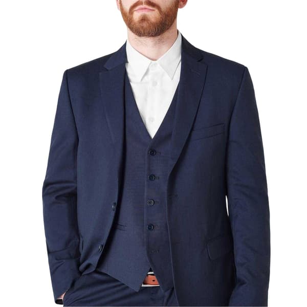 Ted Baker Herr Irvinws Slim Formell Väst 46 i Blått Blue 46 in