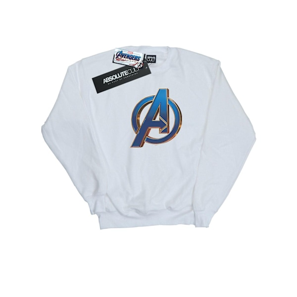 Marvel Womens/Ladies Avengers Endgame Heroic Logo Sweatshirt XL White XL